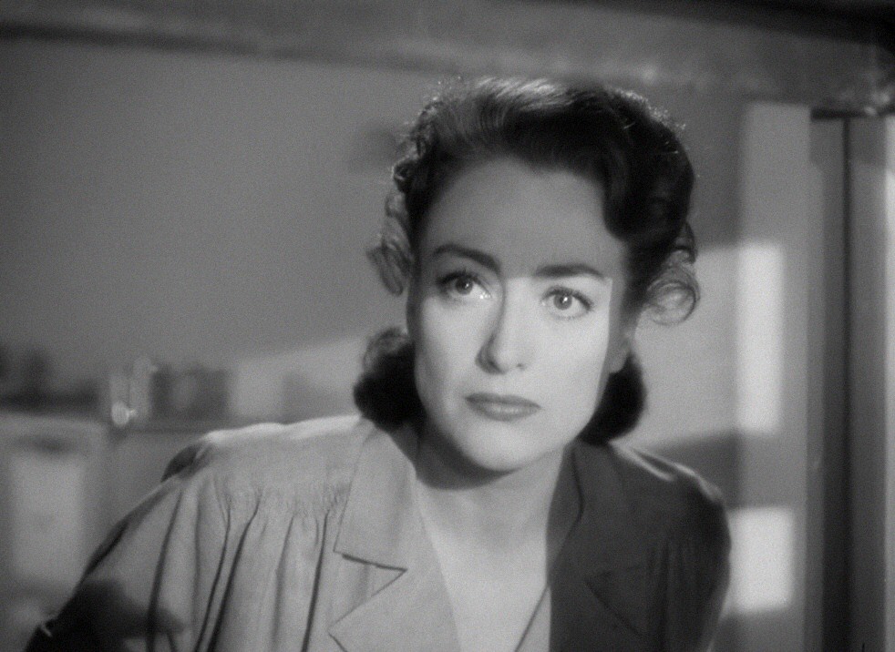 1945. Screen shot from 'Mildred Pierce.'