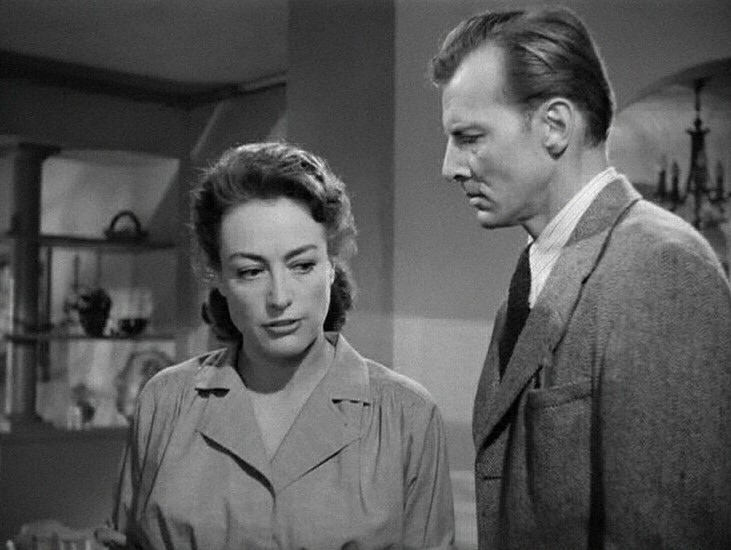 1945. 'Mildred Pierce.' With Bruce Bennett.