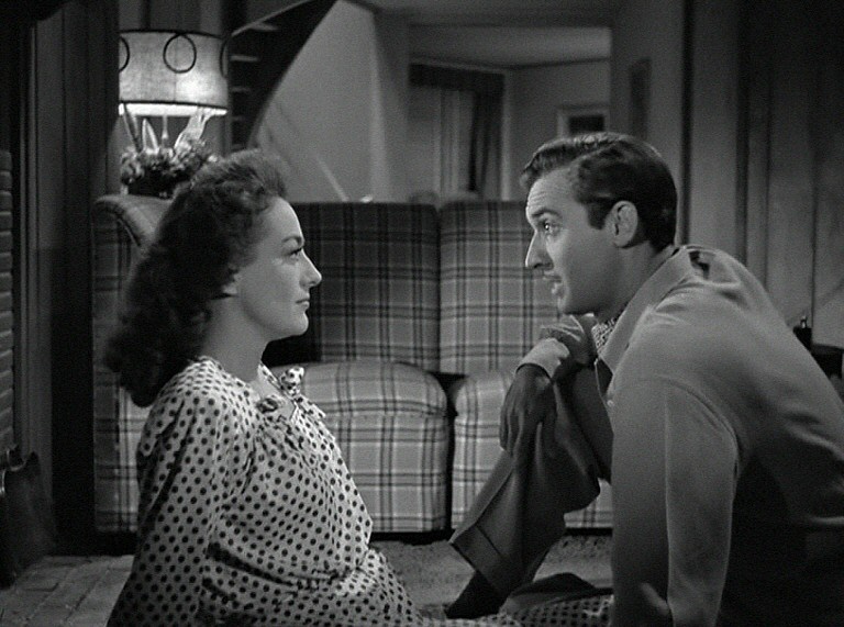 1945. 'Mildred Pierce.' With Zachary Scott.