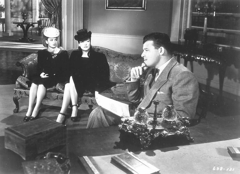 1945. 'Mildred Pierce.' With Ann Blyth and Jack Carson.