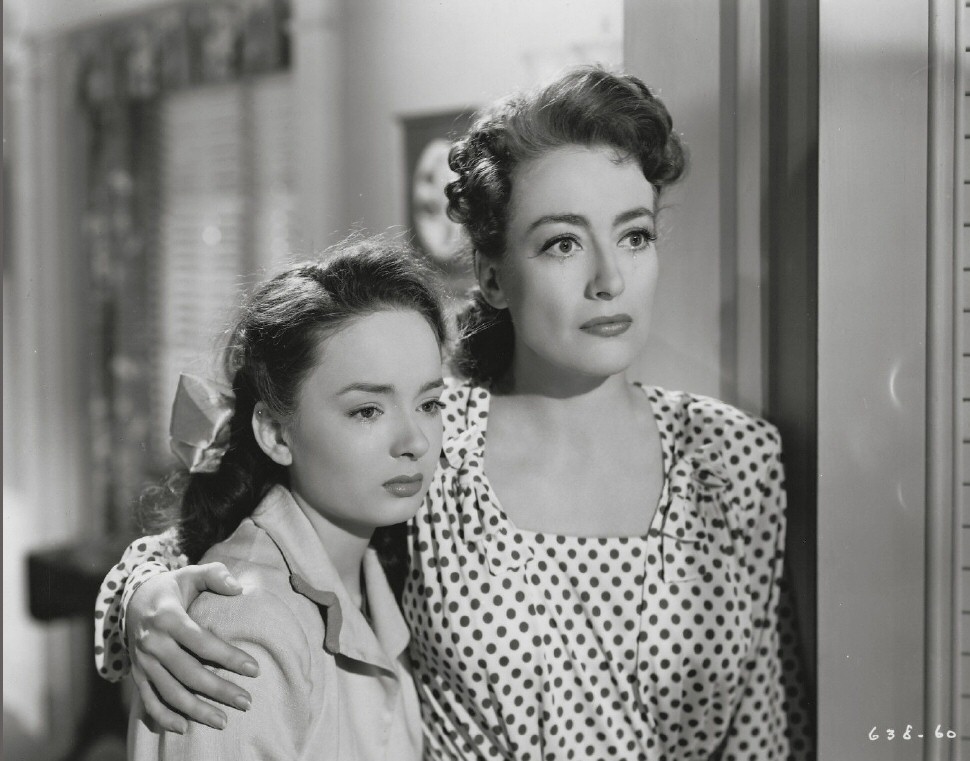 1945. 'Mildred Pierce.' With Ann Blyth.