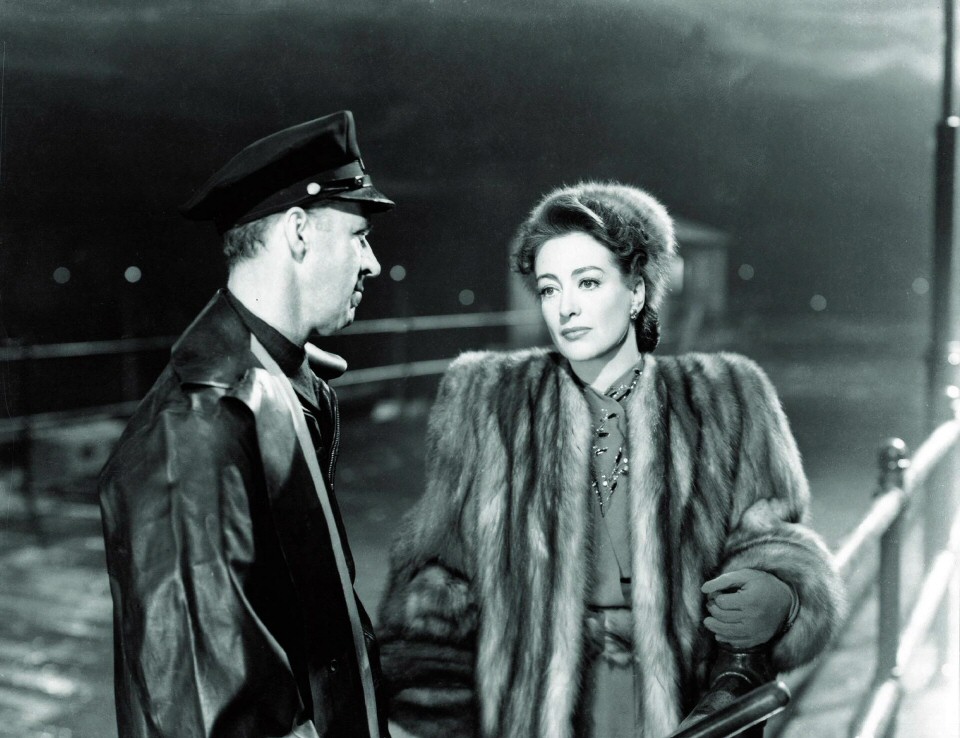1945. Film still from 'Mildred Pierce.'