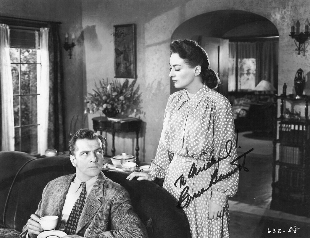 1945. 'Mildred Pierce.' With Bruce Bennett.