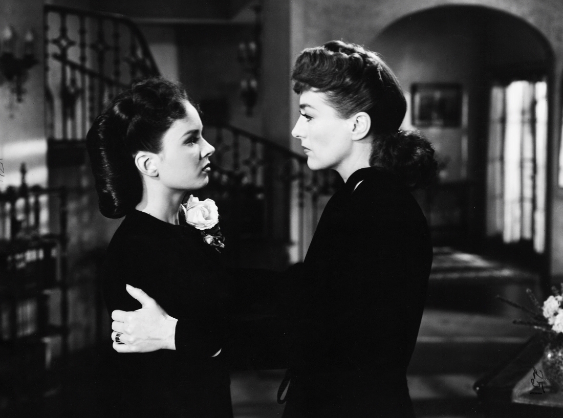 1945. 'Mildred Pierce.' With Ann Blyth.