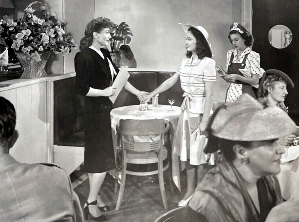 1945. 'Mildred Pierce.' With Ann Blyth.