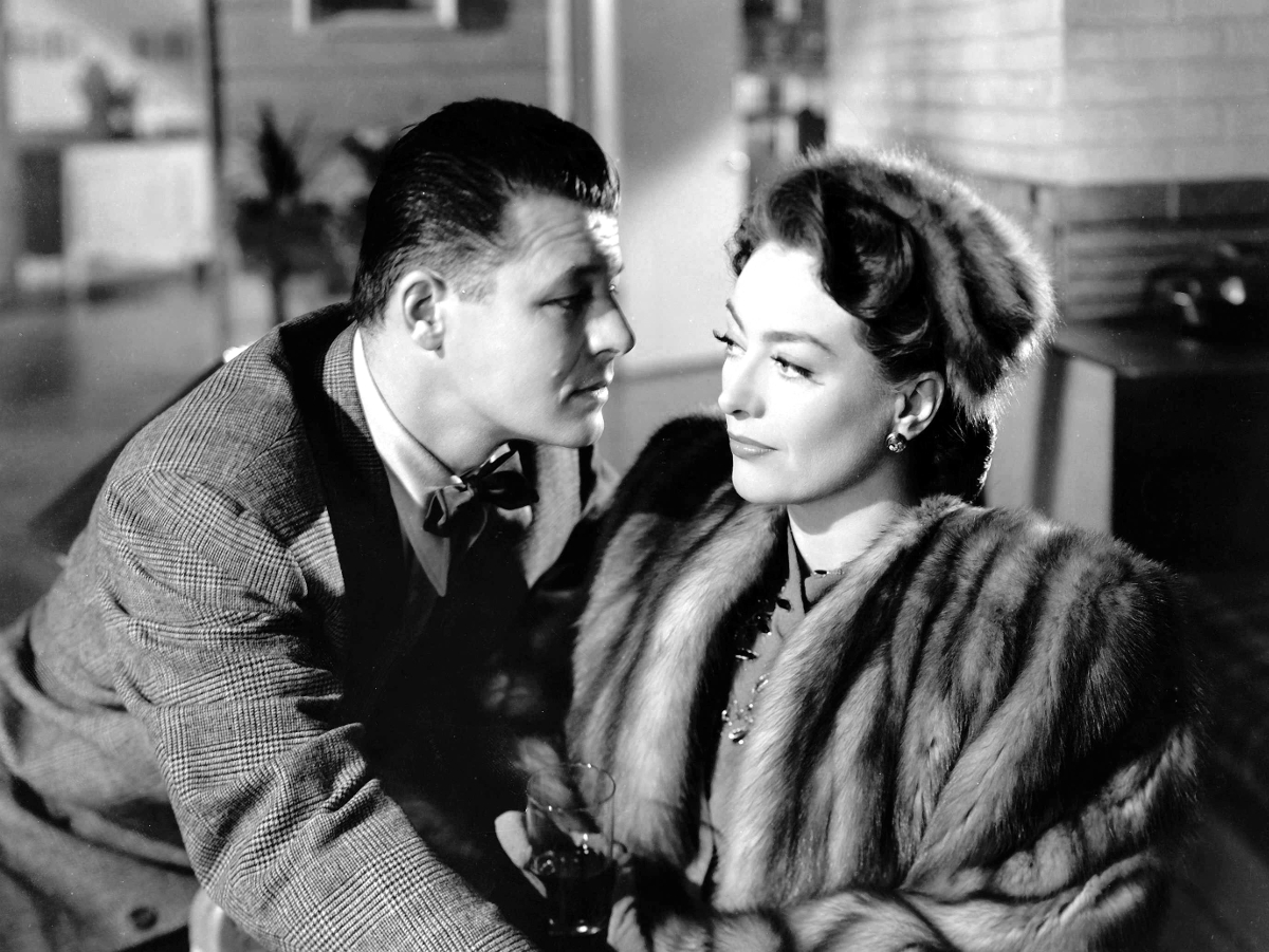 1945. 'Mildred Pierce.' With Jack Carson.