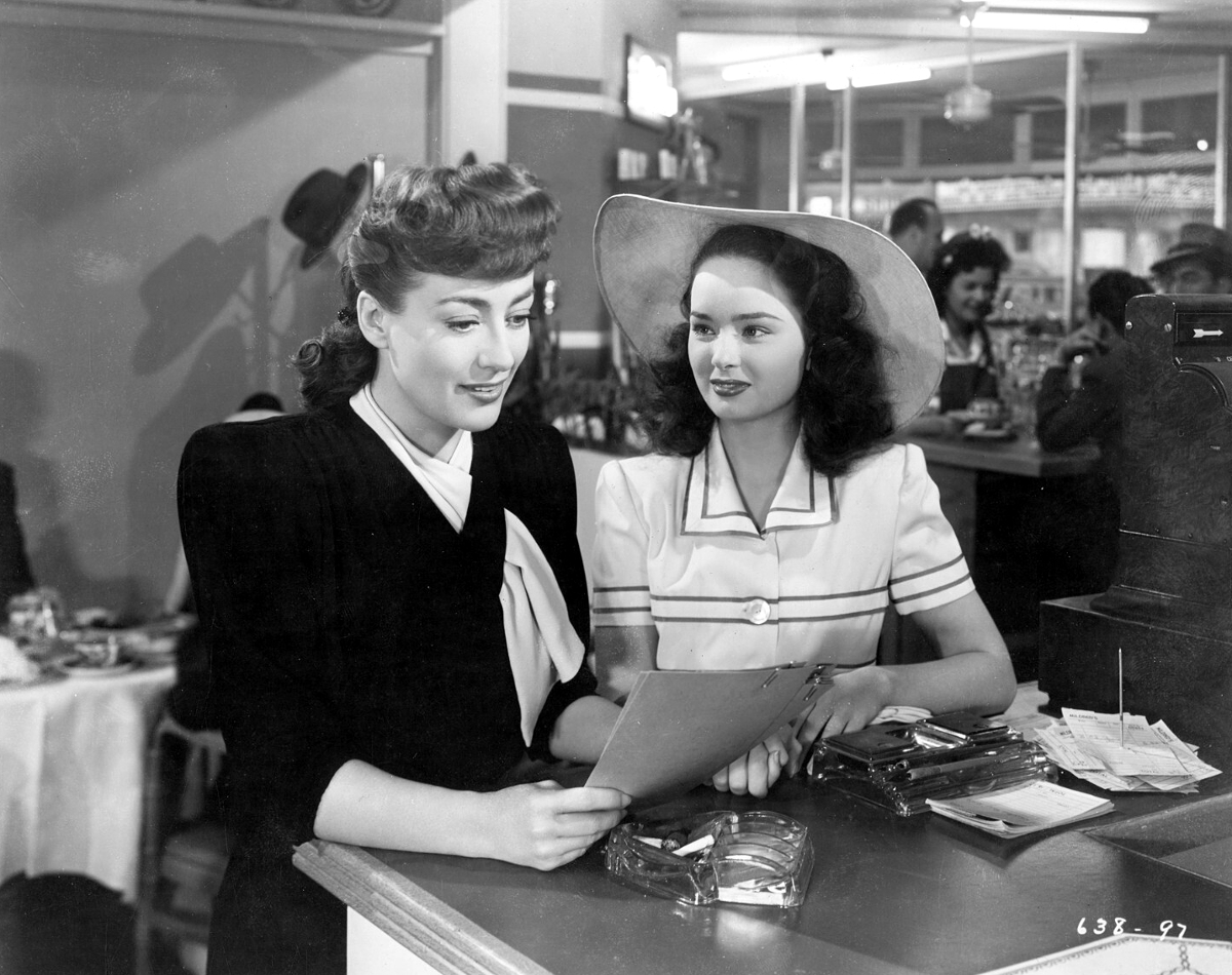 1945. 'Mildred Pierce.' With Ann Blyth.