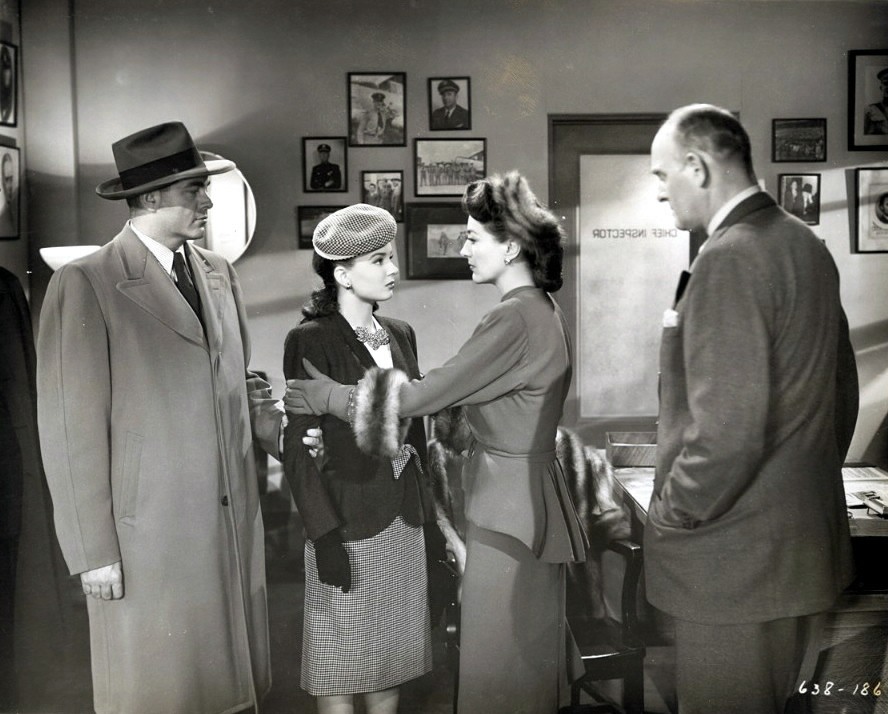 1945. 'Mildred Pierce.' With Ann Blyth.