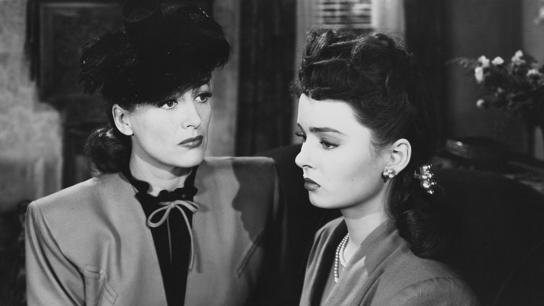 1945. 'Mildred Pierce.' With Ann Blyth.