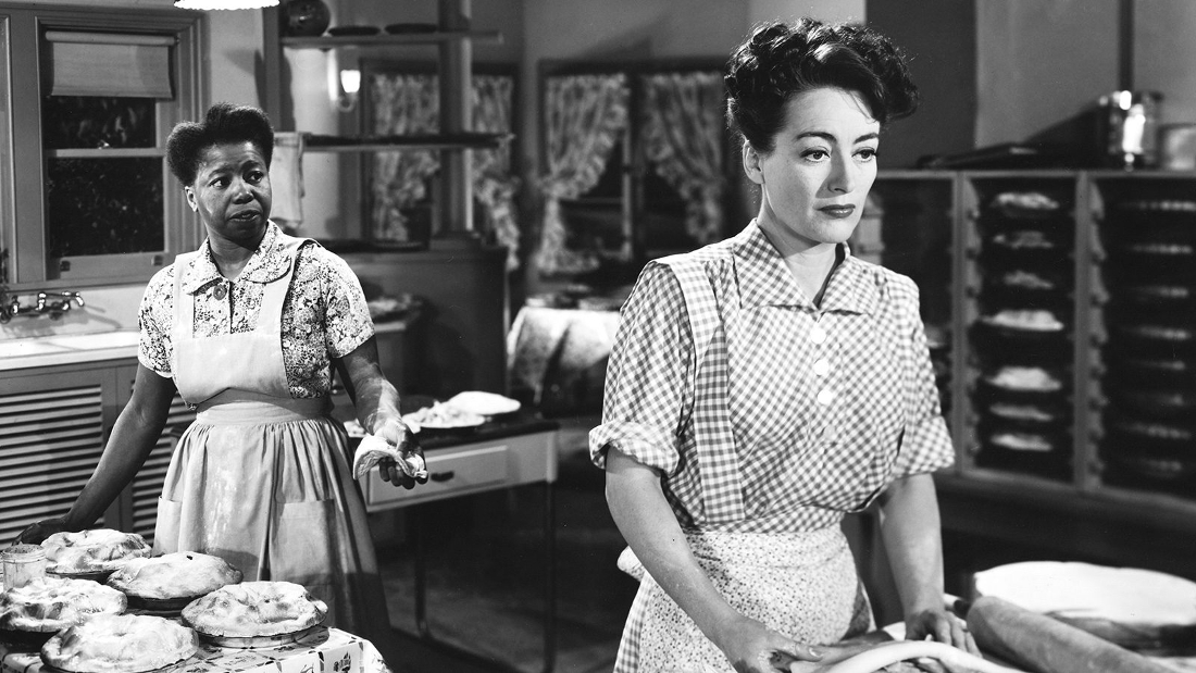 1945. 'Mildred Pierce.' With Butterfly McQueen.