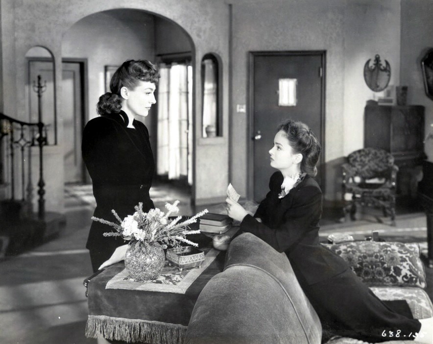 1945. 'Mildred Pierce.' With Ann Blyth.