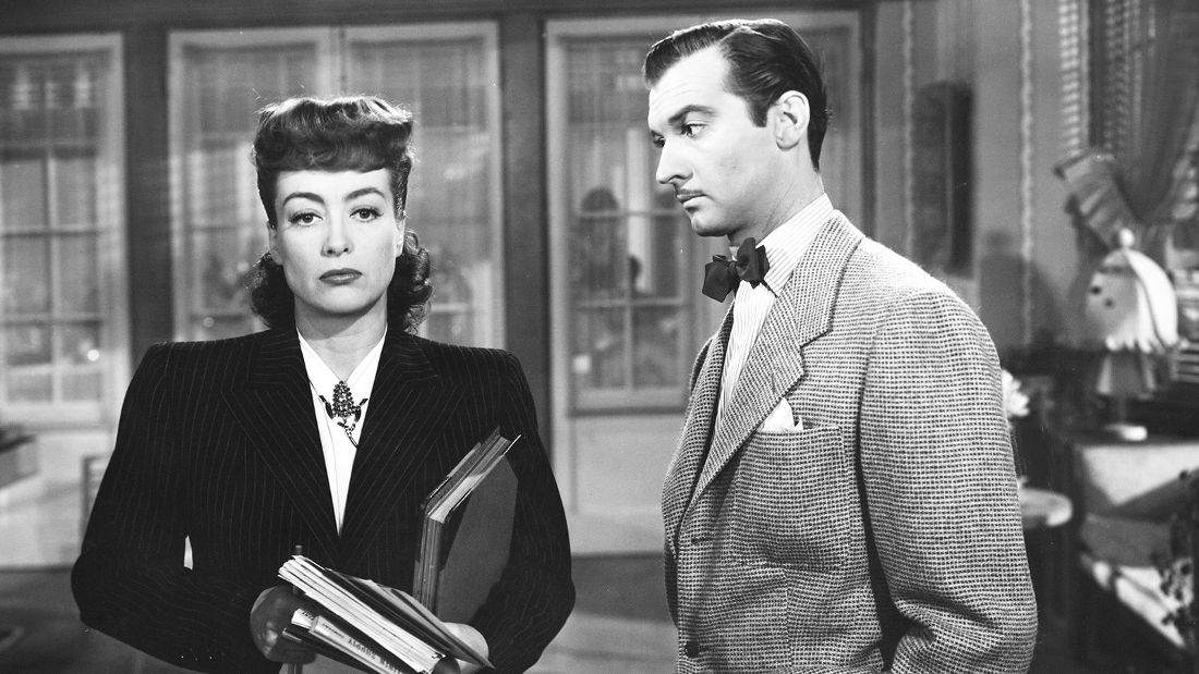 1945. 'Mildred Pierce.' With Zachary Scott.