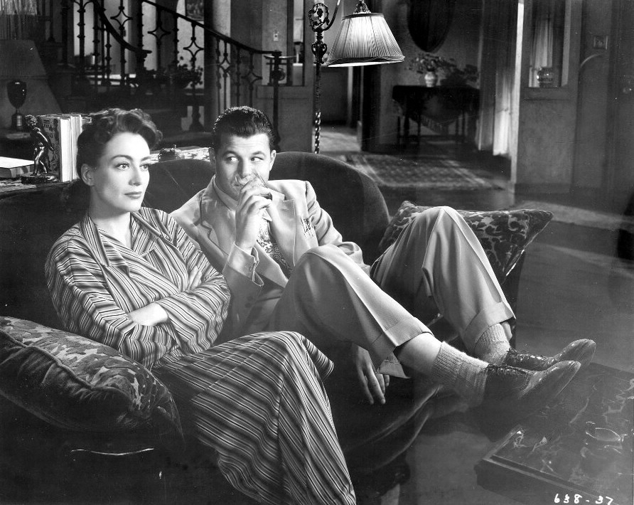 1945. 'Mildred Pierce.' With Jack Carson.