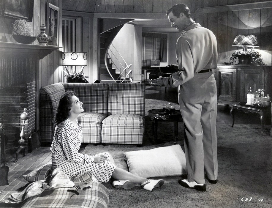 1945. 'Mildred Pierce.' With Zachary Scott.