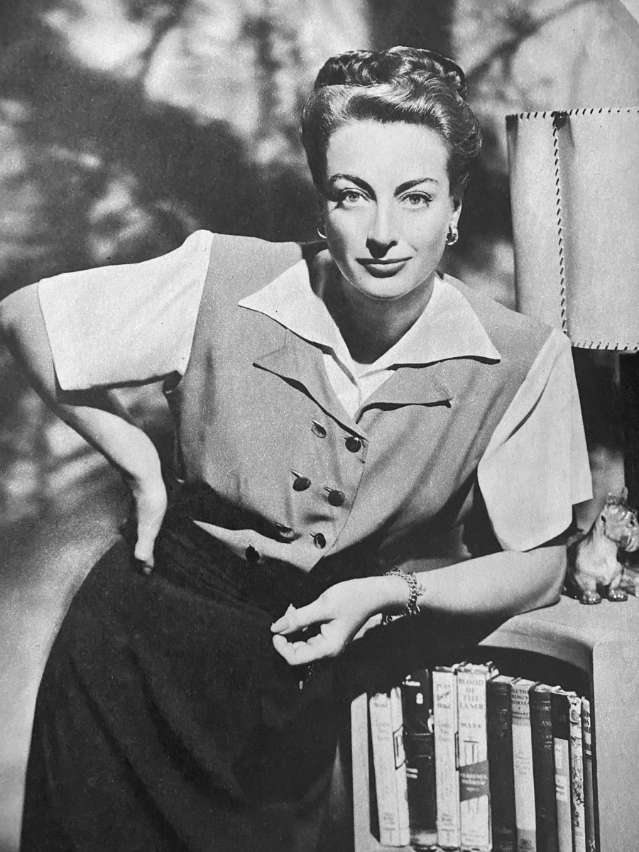1946. Warners publicity shot at home.