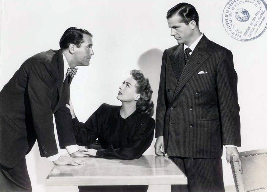 1947. Publicity for 'Daisy Kenyon' with Henry Fonda and Dana Andrews.