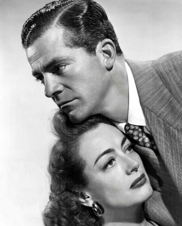 1947 'Daisy Kenyon' publicity with Dana Andrews.