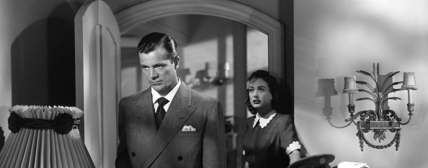 1947. 'Daisy Kenyon.' With Dana Andrews.