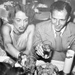 1948 at Ciro's with Frank Sinatra.