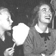 5/25/48. At the Clyde Beatty Circus with Christina and Christopher.