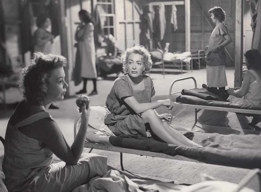 1949. A film still from 'Flamingo Road.'