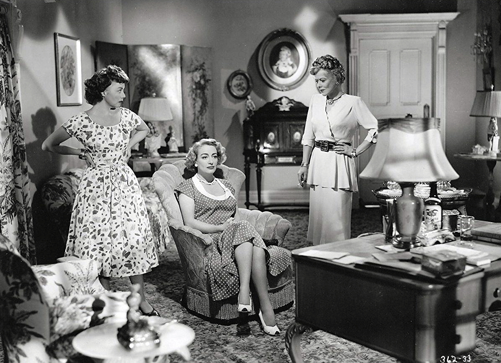 1949. 'Flamingo Road.' With Gladys George, right.