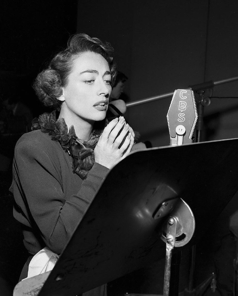 May 1949. On the CBS Radio 'Suspense' program.