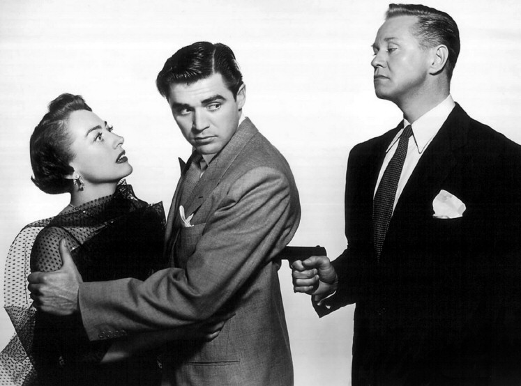 1950. 'The Damned Don't Cry.' With Steve Cochran and David Brian.