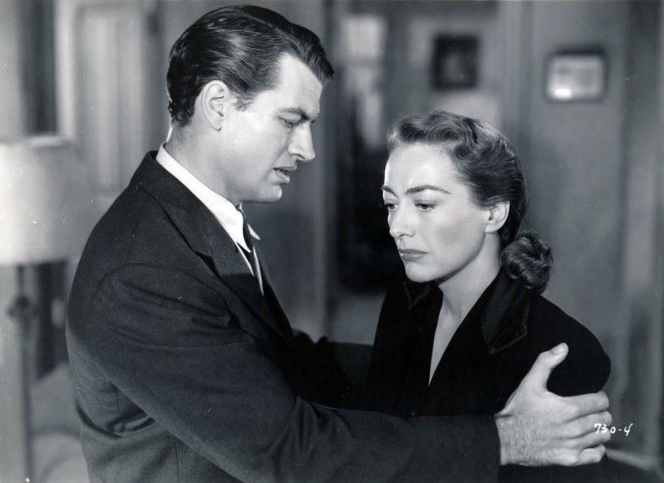 1950. 'The Damned Don't Cry.' With Richard Egan.