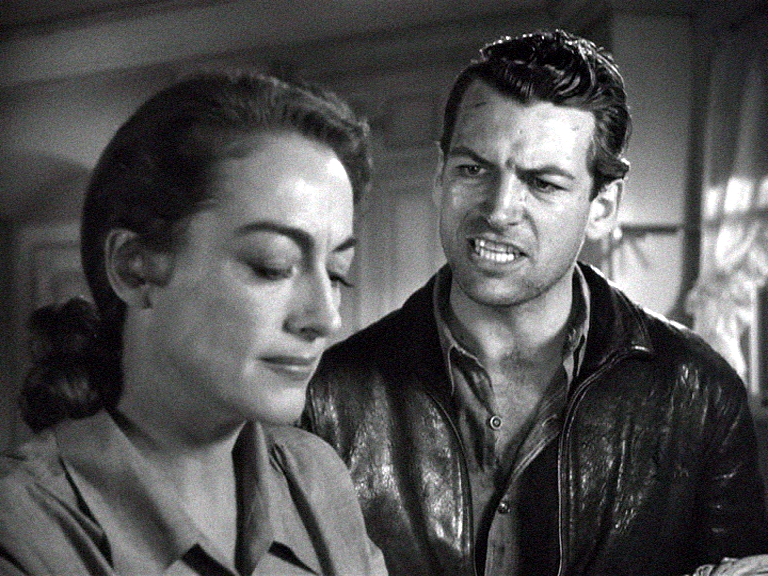 1950. 'Damned Don't Cry' with Richard Egan.