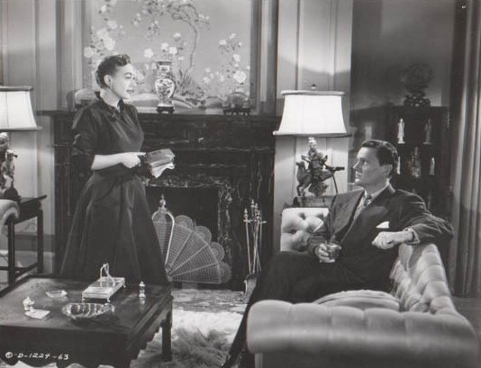 1950. 'Harriet Craig.' With Wendell Corey.