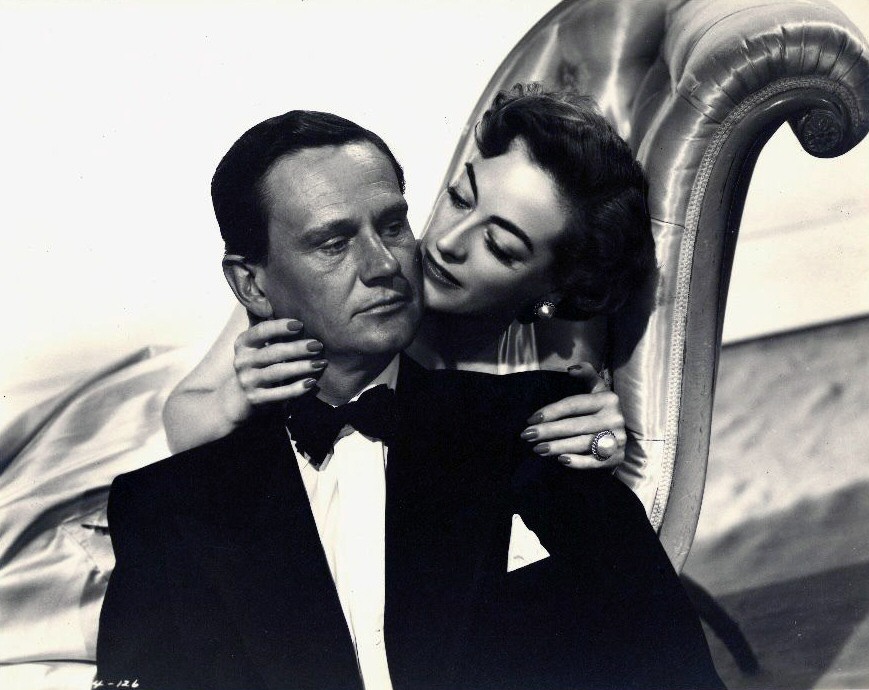 1950. Publicity for 'Harriet Craig' with Wendell Corey. Shot by Robert Coburn.