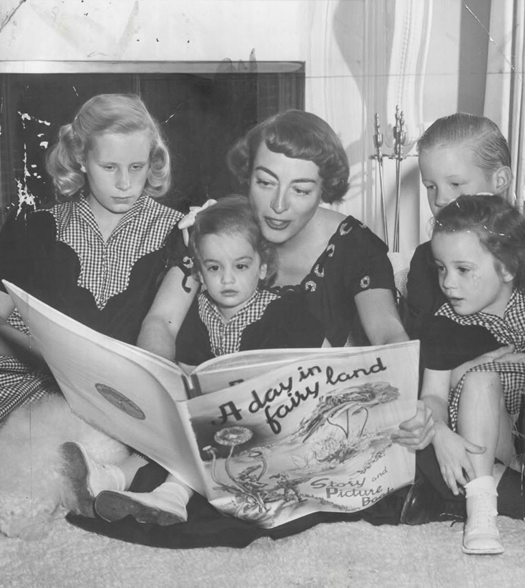 October 1950. At home with the family.