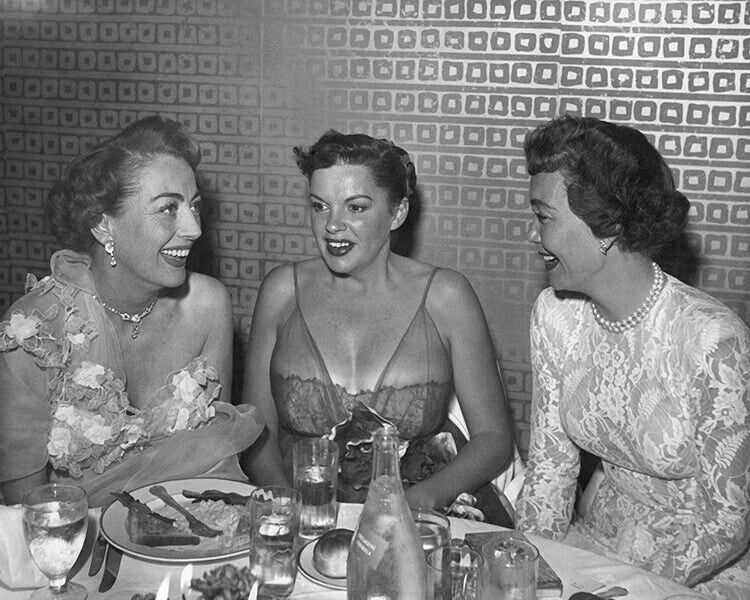 April 21, 1952, at Romanoff's. With Judy Garland and Jane Wyman.