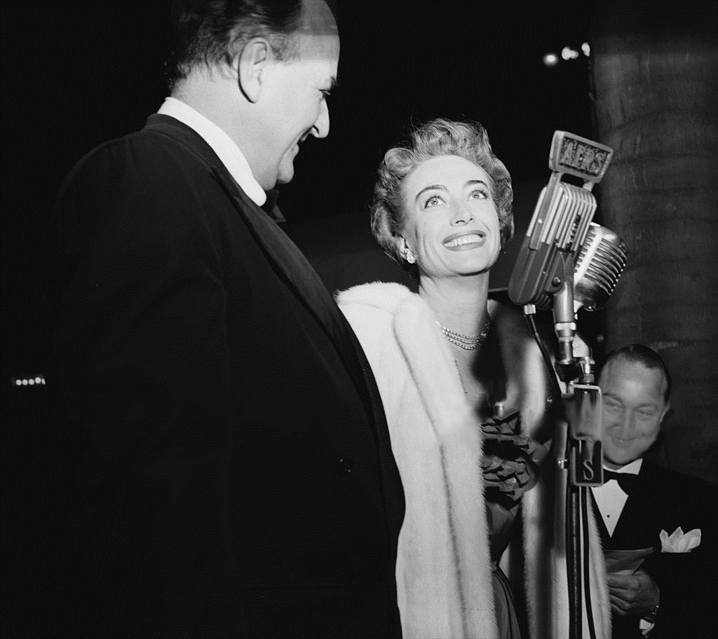 November 1950. At the premiere of 'All About Eve.'