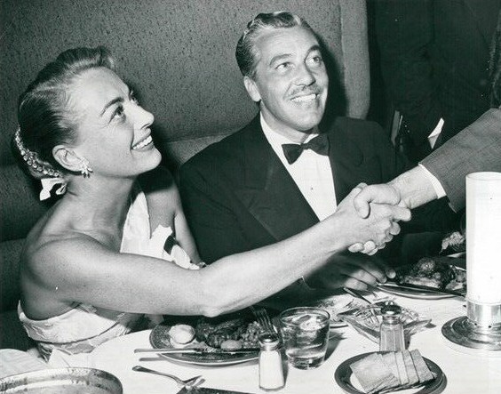 September 1951 at Mocambo with Cesar Romero.