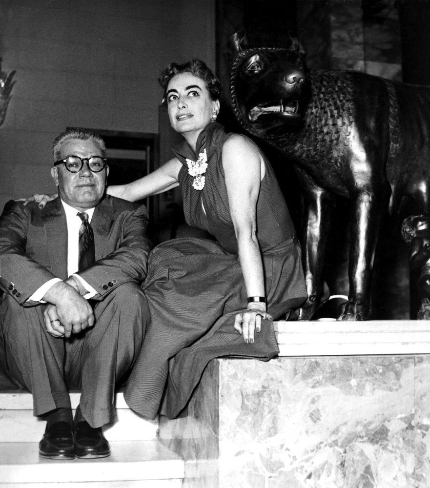 June 1955. Honeymoon in Rome with husband Al Steele.