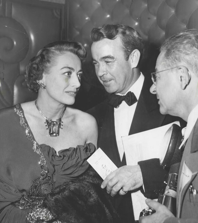 December 1951. With writer Mel Dinelli (center).