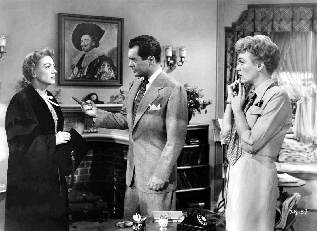 1951. 'Goodbye, My Fancy.' With Frank Lovejoy and Eve Arden.