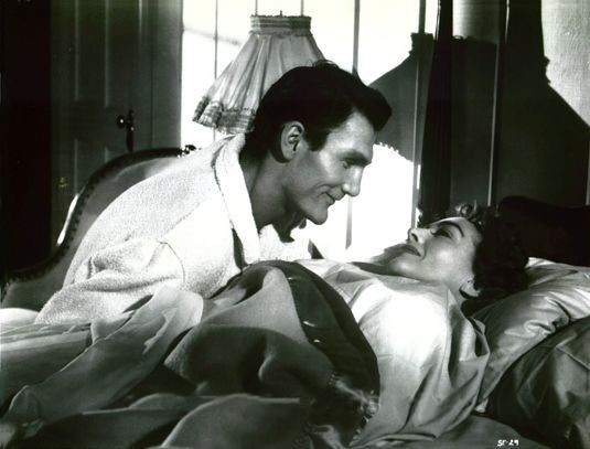 1952. 'Sudden Fear.' With Jack Palance.