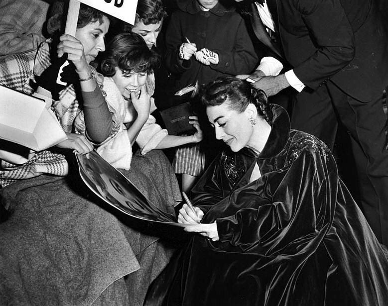 November 1953. 'Torch Song' premiere.