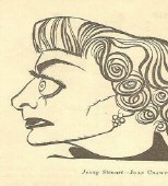 1953. Joan as Jenny Stewart in 'Torch Song.' Appeared in UK's 'Punch.'