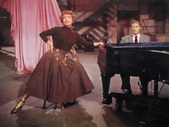 1953. 'Torch Song.' With Michael Wilding.