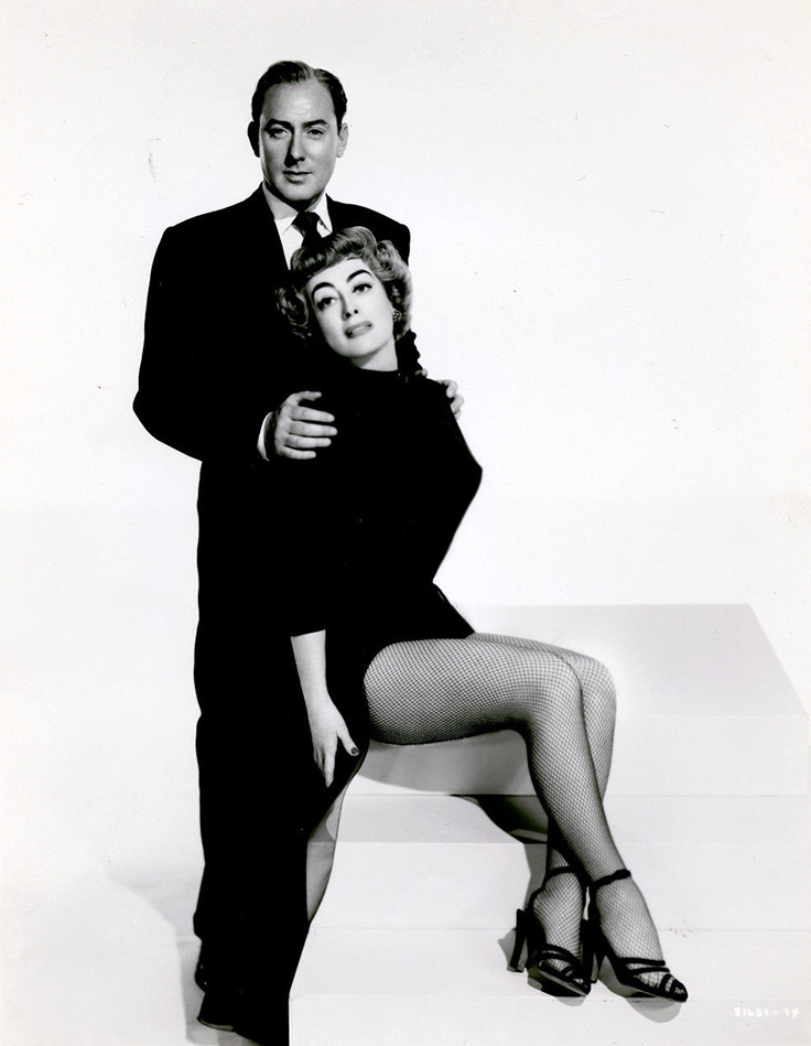 1953. 'Torch Song.' With Michael Wilding.