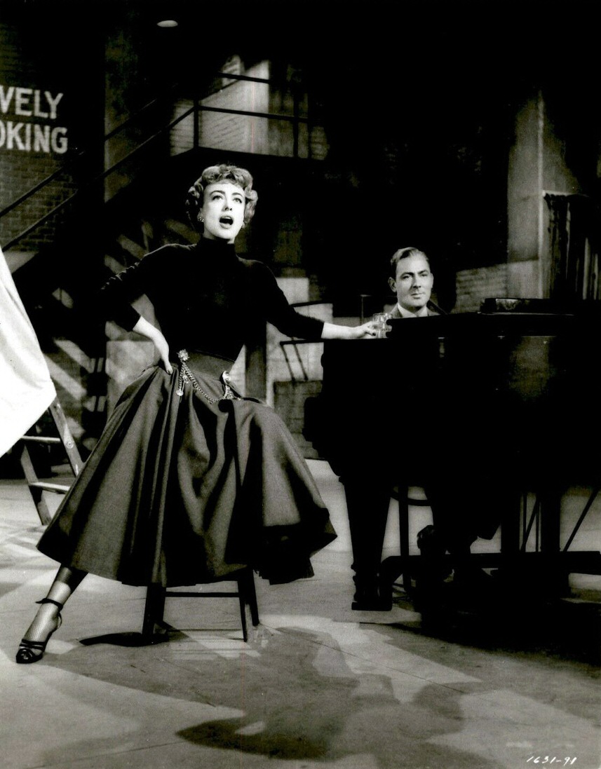 1953. 'Torch Song.' With Michael Wilding.