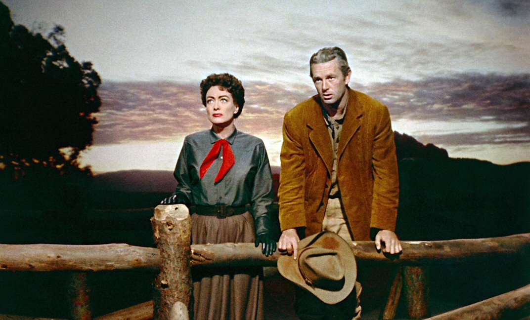 1954. 'Johnny Guitar.' With Sterling Hayden.