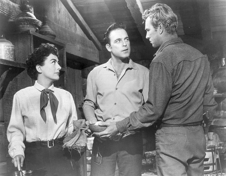 1954. 'Johnny Guitar.' With Scott Brady and Sterling Hayden.