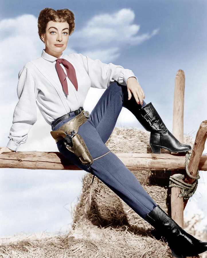 1954. 'Johnny Guitar' publicity.