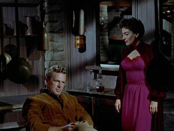 1954. 'Johnny Guitar' with Sterling Hayden.