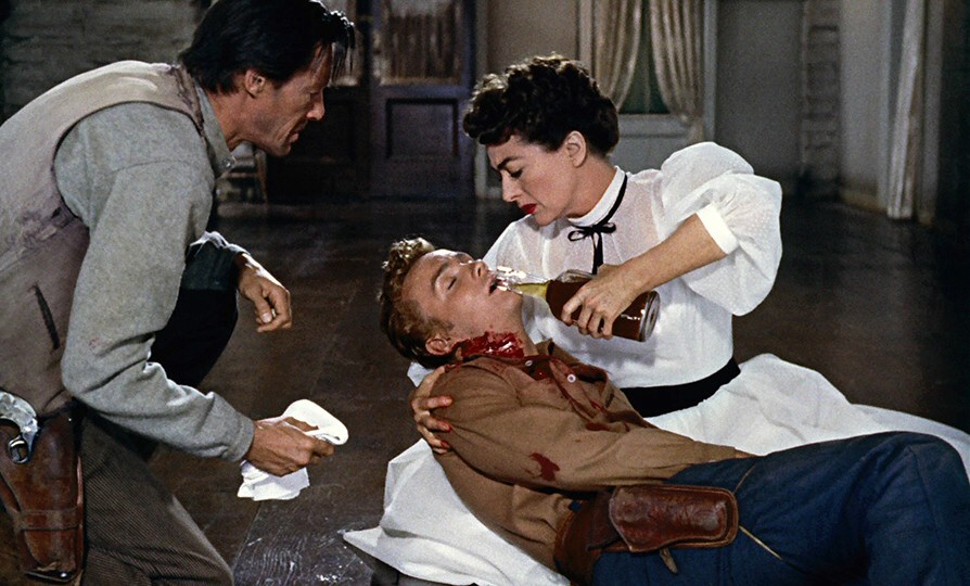 1954. 'Johnny Guitar.' With John Carradine and Ben Cooper.